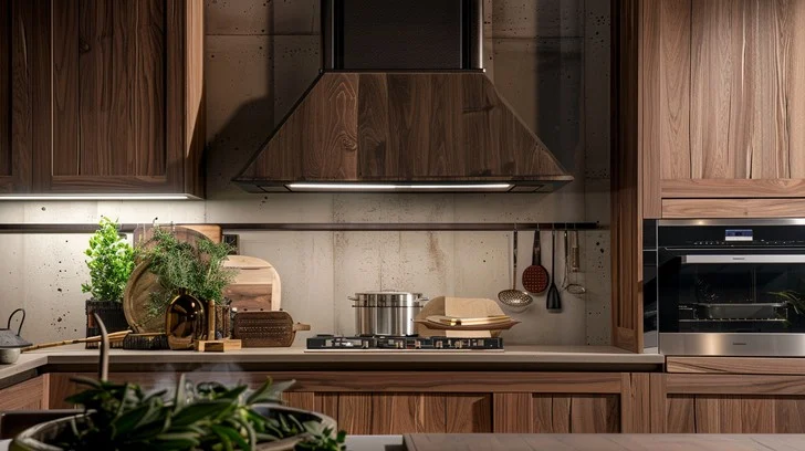 kuchnia Mocha Mousse studio Barbara Kuziomko Wrocław