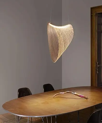 ciepły minimalizm - lampa wisząca studio projektowania Wrocław Kuziomko