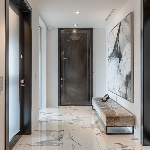 drzwi przylgowe wejściowe bezpieczne z atestem studio Projektowania wnętrz Barbara Kuziomko