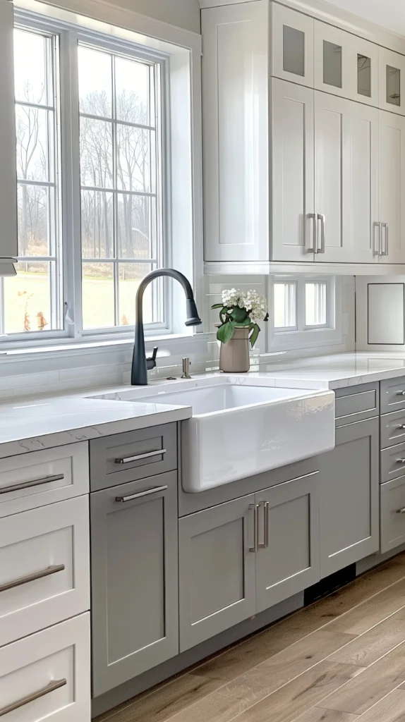 zlewozmywak w stylu retro wpuszczany biały