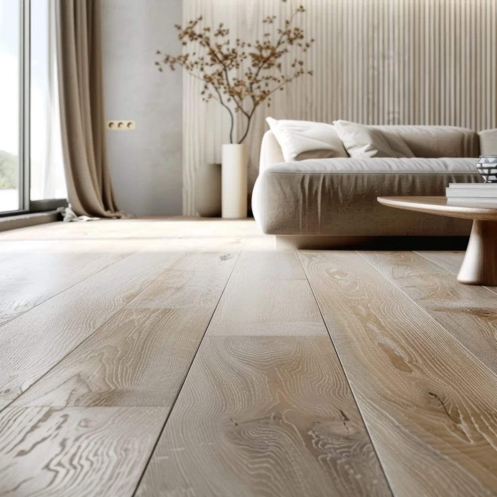 panele laminowane bielony dąd Studio wnętrz Barbara Kuziomko Wrocław
